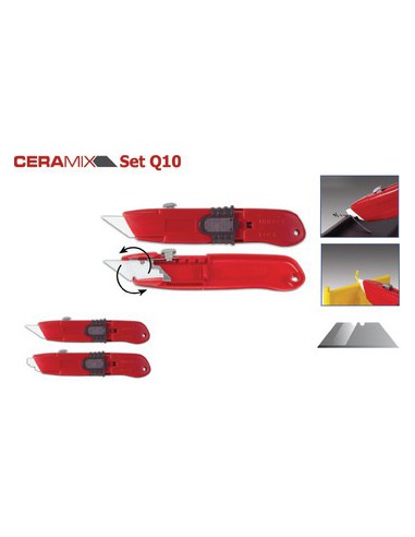 Zestaw do gratowania CERAMIX Set Q10