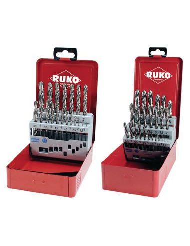 Zestaw wierteł krętych