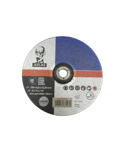 Tarcza T27 230x6,0x22,2 A24R-BF-80 Atlas