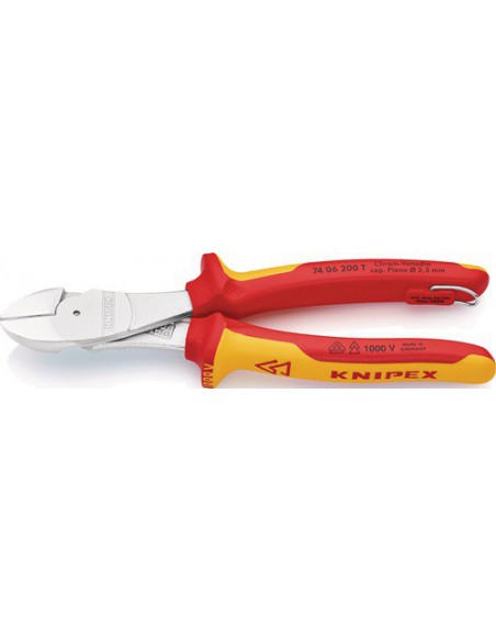 Szczypce tnące, boczne o zwiększonym przełożeniu D